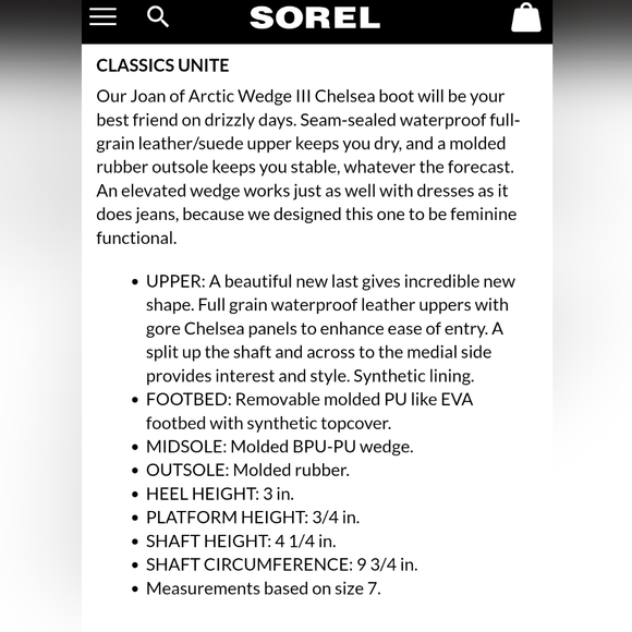 Sorel Wedge Boots - Picture 7 of 11